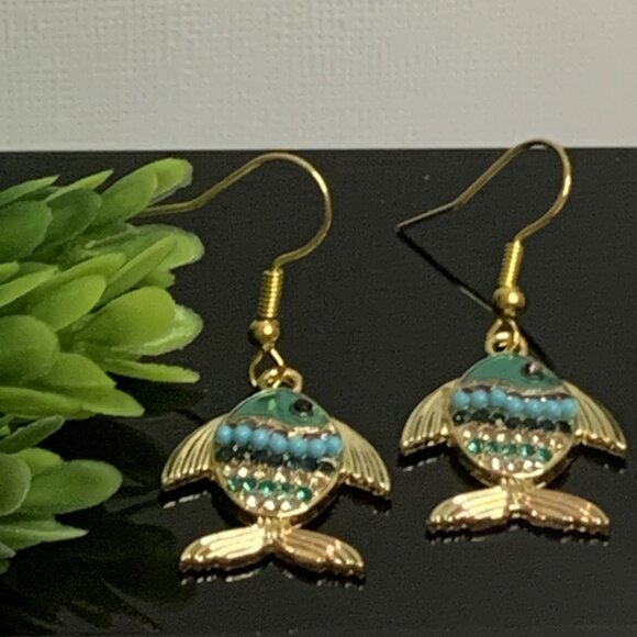 Fish Earring, Fishing Earring, Fish Jewelry, Gift Idea, Silly Animal Earrings - Picture 4 of 8